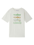 T-shirt per bambino Bonpoint Thibald bianco con stampa sul davanti S05BTSK00012 193 BONPOINT 