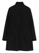 Cappotto per bambino Fay Kids nero a collo alto con chiusura frontale con bottoni FT2A10 E0051 930 FAY KIDS 