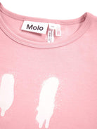 Pigiama per bambina Molo Lue rosa con stampa smile 6W25R501 5564 MOLO 