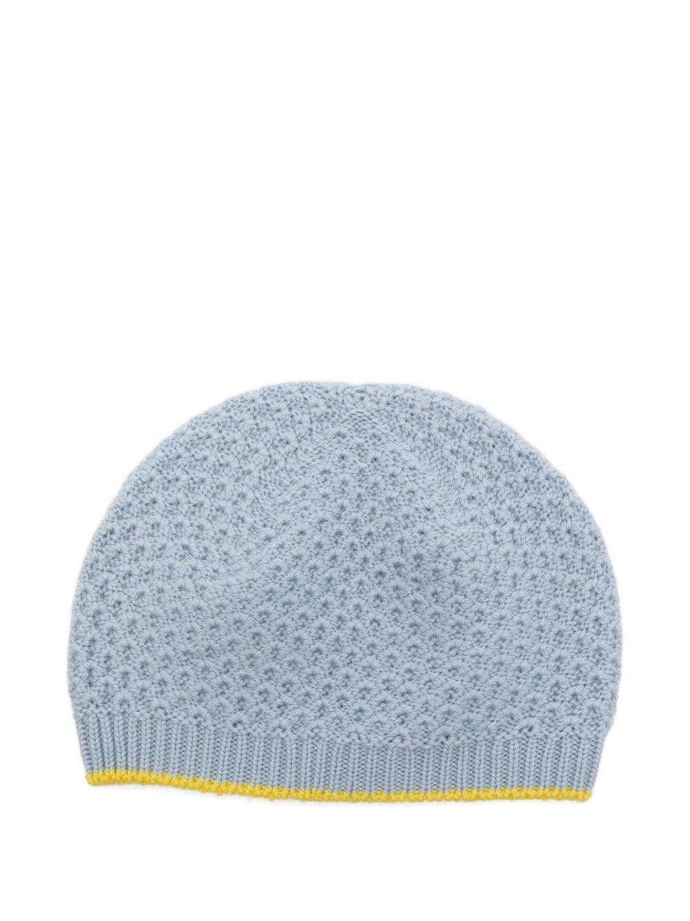 Berretto per neonato Gensami Kids azzurro con bordi aderente CAP-APE-WE SKY BLUE GENSAMI 