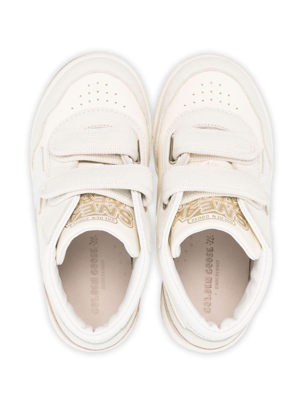 Sneakers per bambina Golden Goose Kids beige con design traforato F00773F006749 10847 GOLDEN GOOSE KIDS 