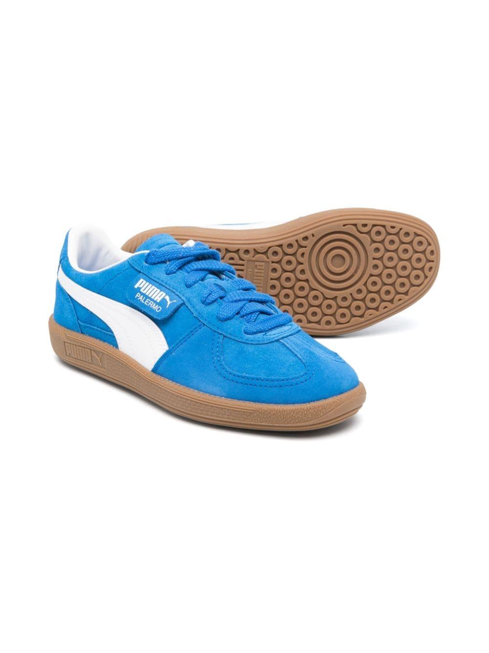 Sneakers per bambino Puma Kids Palermo blu con logo Formstrip 397271 11 PUMA KIDS 