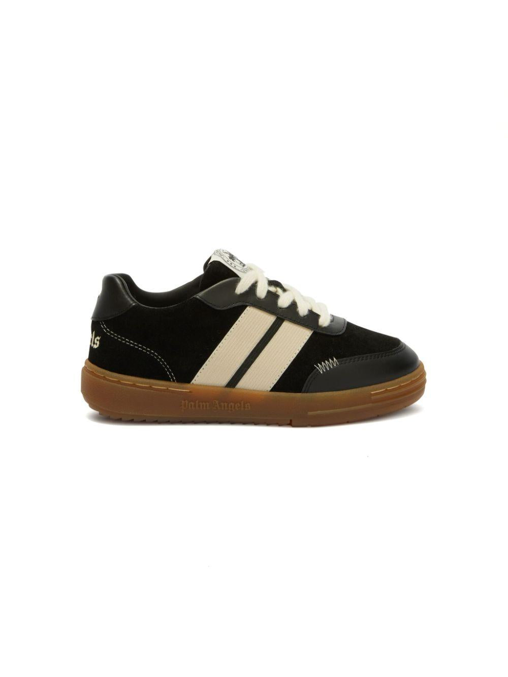 Sneakers University Track per bambino Palm Angels Kids nero con imbottitura nella caviglia PBIA016S25LEA001 1061 PALM ANGELS KIDS 