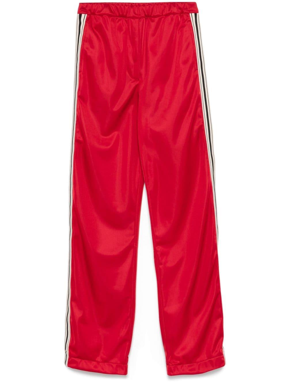 Pantaloni Ulderico per donna THE M rossi con gamba dritta ULDERICO ROSSO THE M 