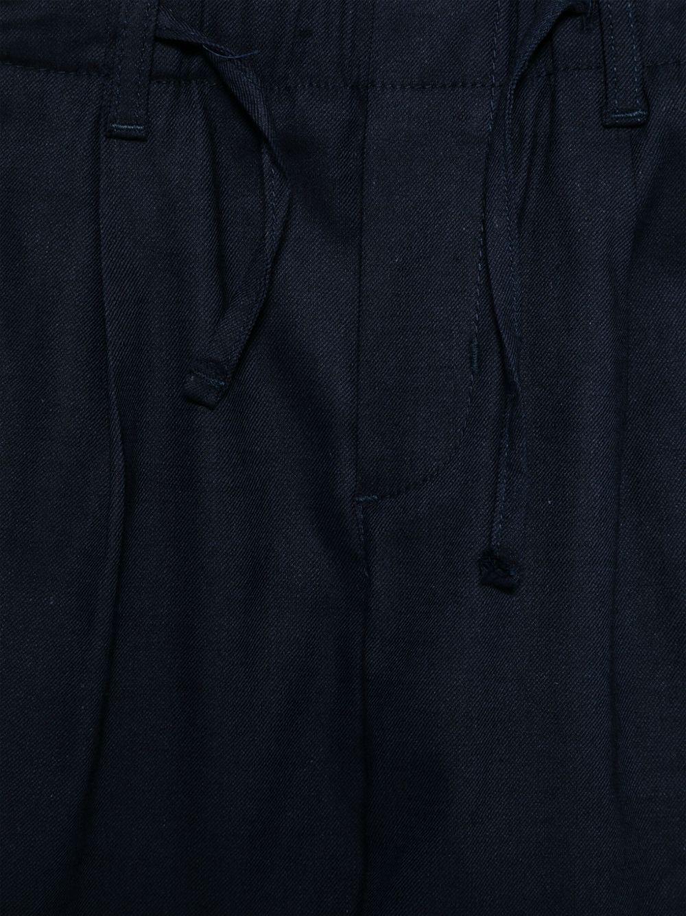 Pantaloni per bambino Paolo Pecora Kids blu con piega PP4073 BLU PAOLO PECORA KIDS 