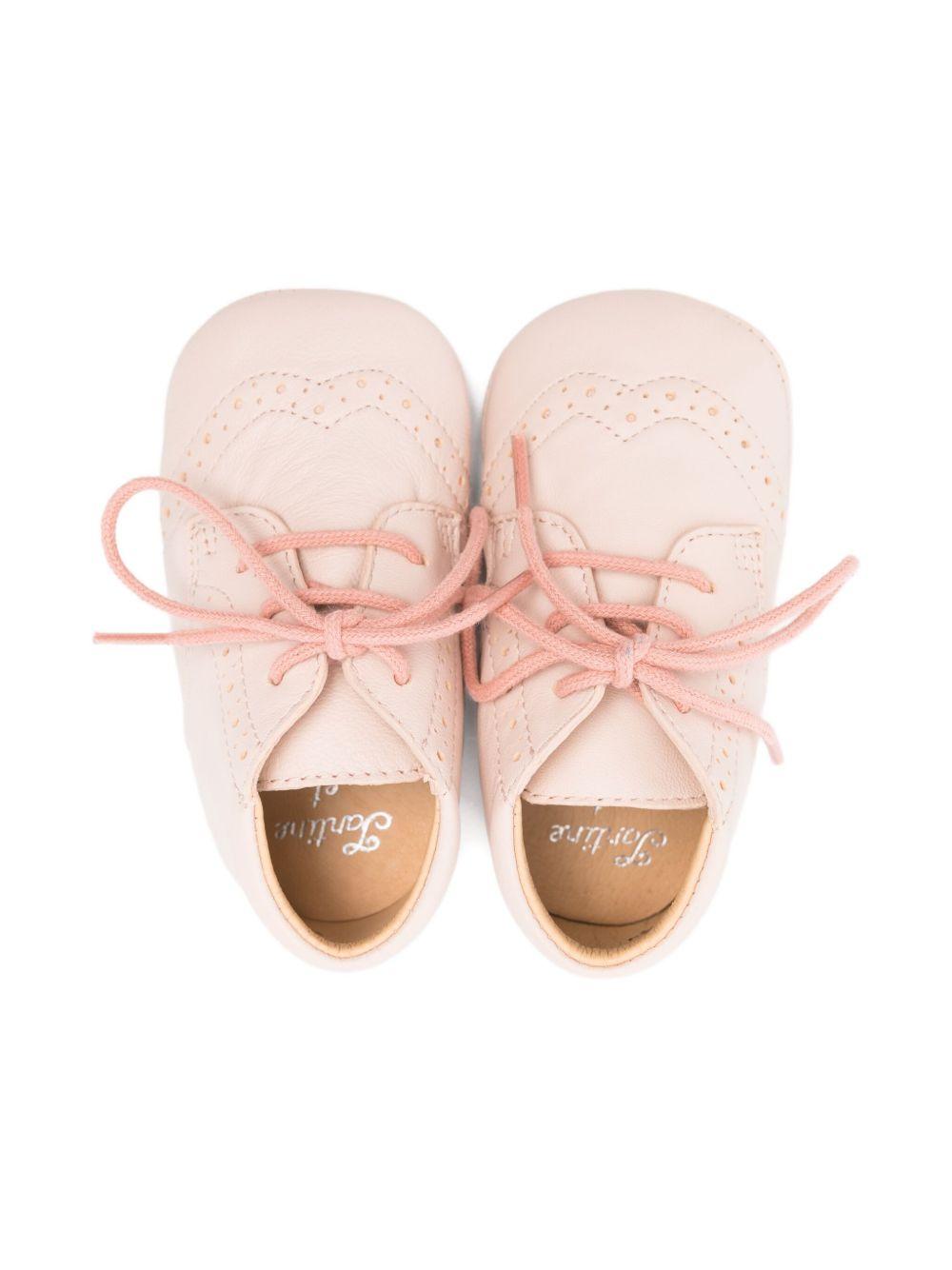Scarpe primi passi per neonata Tartine Et Chocolat rosa con punta tonda AC CL04 04 TArtine & Chocolat 