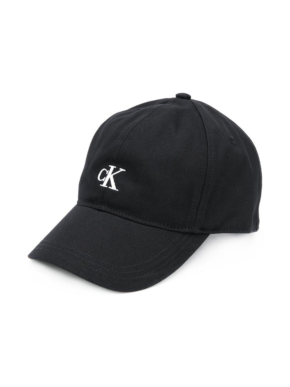 Cappello da baseball per bambino Calvin Klein Kids nero con ricamo logo IU0IU00150 BEH CALVIN KLEIN KIDS 