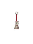 Charm con mini scoiattolo peluche per bambini MC2 ST. Barth Kids beige con dettaglio laccio rosso CHARF01 01805I MC2 ST. BARTH KIDS 