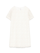 Abito per bambina Bonpoint Emanuela bianco con ricamo a fiori S05GDRW00010 002 BONPOINT 