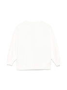 Felpa Briony per bambina MC2 Saint Barth Kids bianco con fodera in pile BRN0002 01522G MC2 ST. BARTH KIDS 