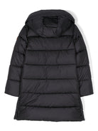 Cappotto per bambina Save The Duck Kids Tiri nero con effetto opaco J40270G MEGA21 10000 SAVE THE DUCK KIDS 