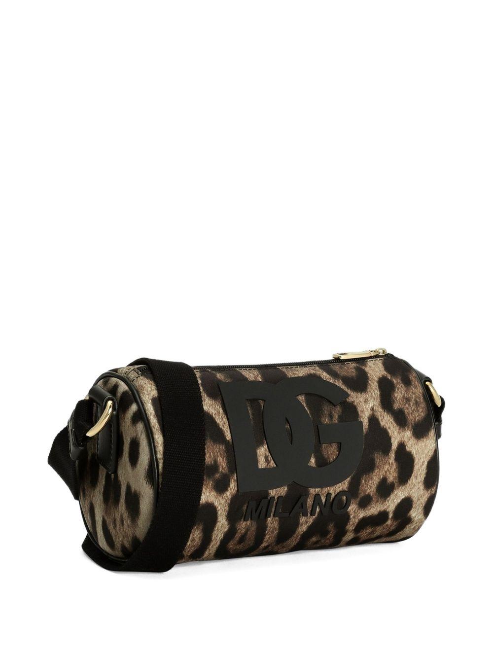 Borsa per bambina Dolce & Gabbana Kids animalier con stampa logo EB0254 AJ555 HY13M DOLCE & GABBANA KIDS 