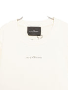 Felpa per bambina John Richmond Junior bianca con stampa logo RBA25122FE ICICLE JOHN RICHMOND JUNIOR 