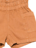 Shorts Nougat per neonato Bonpoint marroni con vita elasticizzata S06XBEW00006 066B BONPOINT 