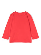T-shirt per neonati Moschino Kids rosso con motivo Teddy Bear MSO00RLAA10 50109 MOSCHINO KIDS 