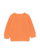 Cardigan Giusto per neonato Bonpoint arancione con girocollo S05OCAK00001 065B BONPOINT 