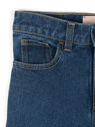 Jeans slim per bambina Elisabetta Franchi La Mia Bambina blu con passanti EFPA253CDF006 4005 ElISABETTA FRANCHI 