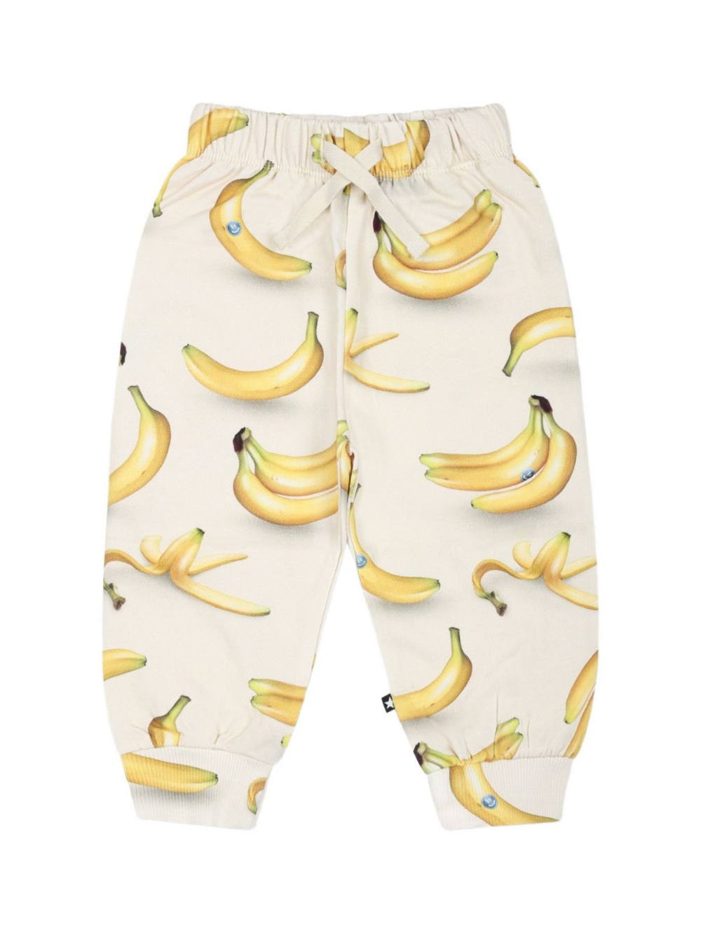 Pantaloni sportivi per neonato Molo bianco con stampa grafica all-over 6S25I206 9304 MOLO 