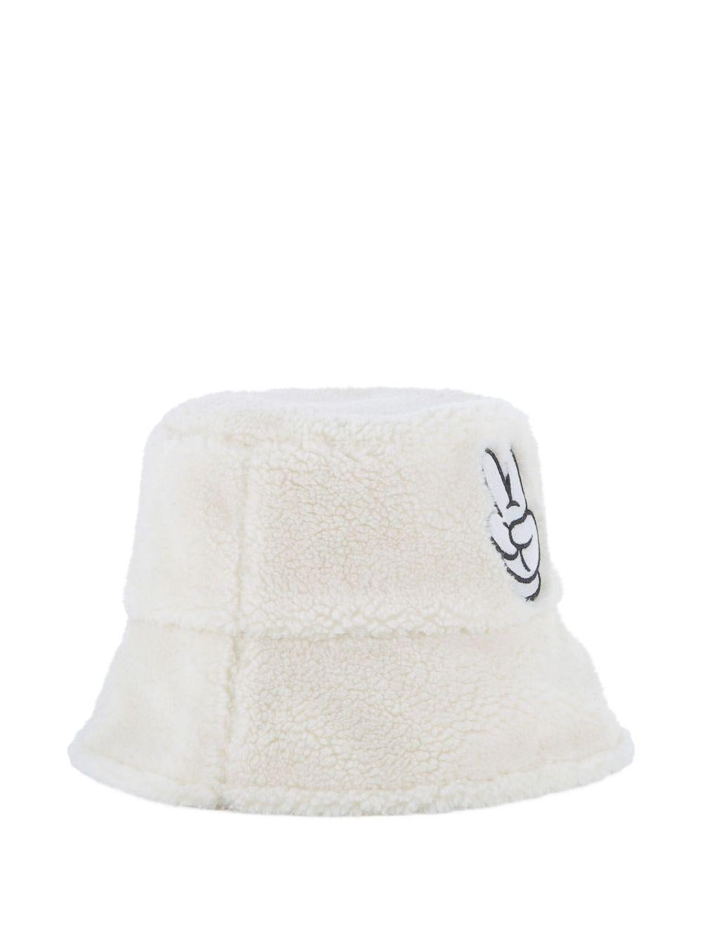 Cappello per bambini Marc Jacobs Kids x Disney Mickey Mouse bianco bucket W60709 126 THE MARC JACOBS KIDS 