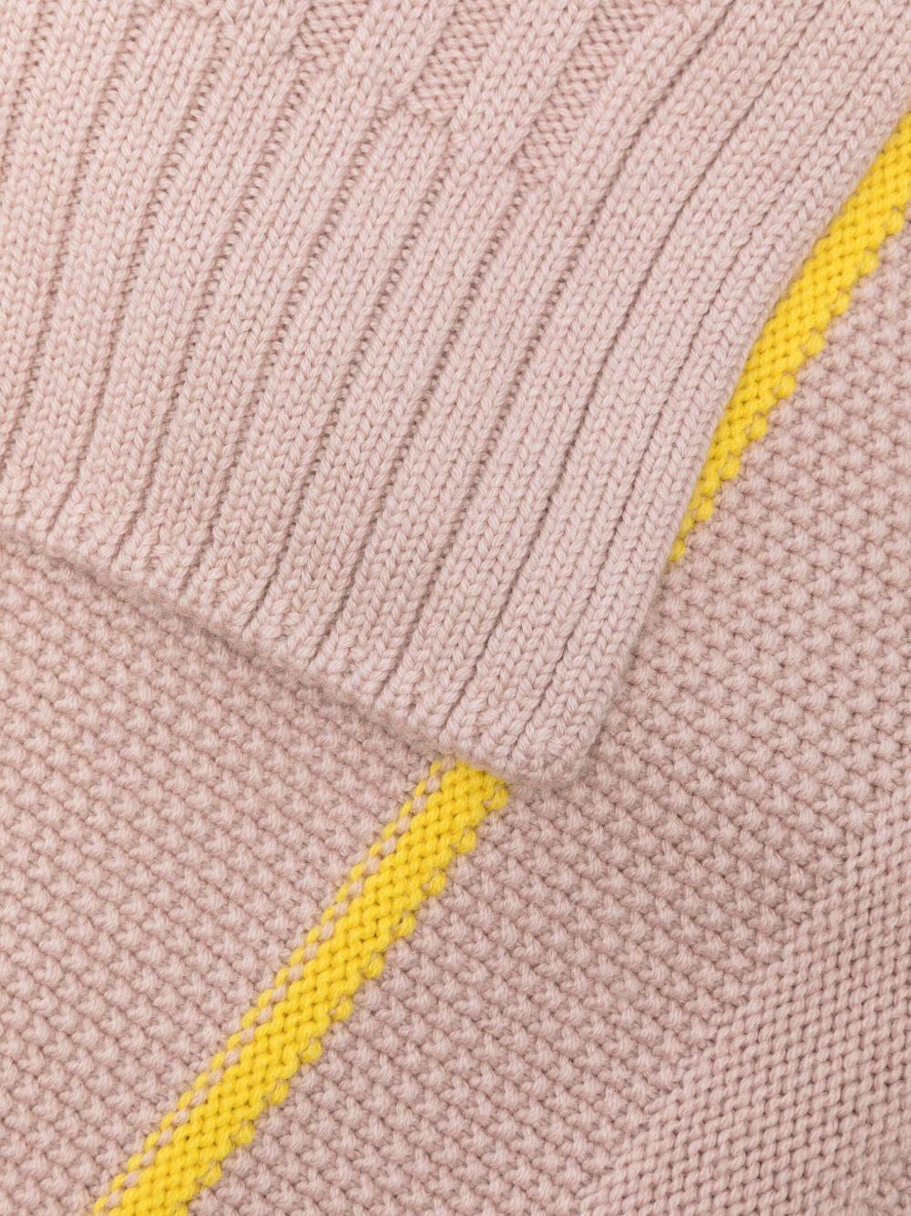 Coperta per neonata Gensami Kids rosa con ricamo lama COP-ALP-WE PINK GENSAMI 