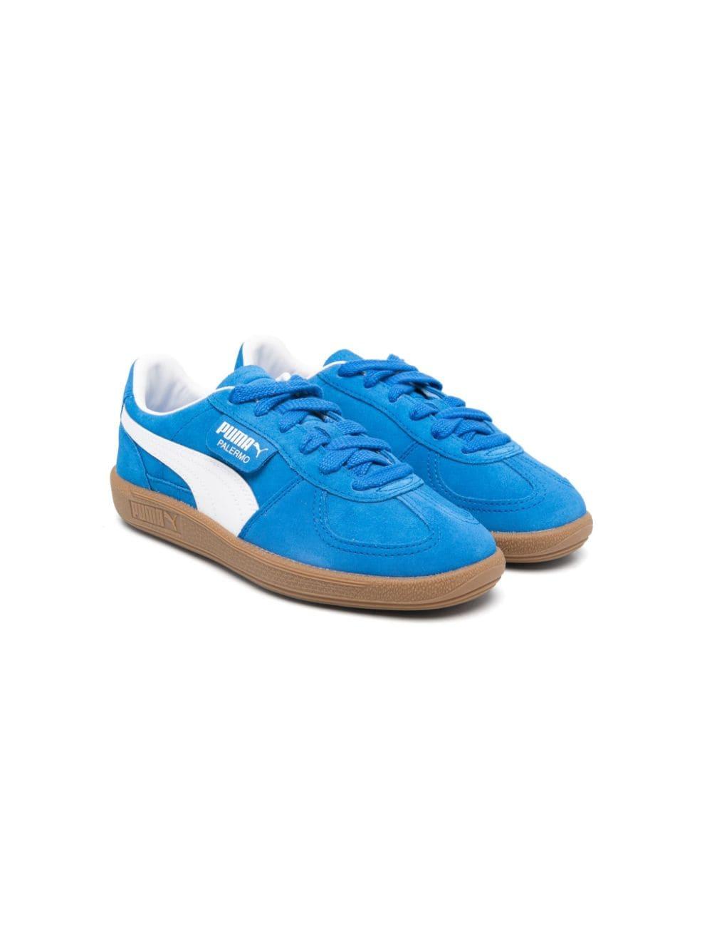 Sneakers per bambino Puma Kids Palermo blu con logo Formstrip 397271 11 PUMA KIDS 