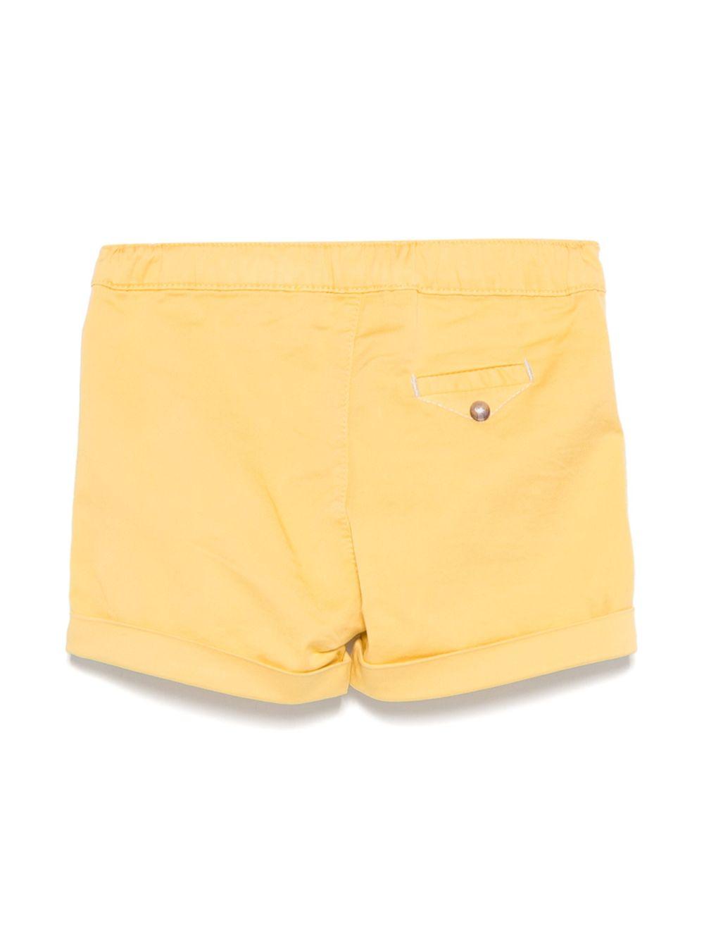 Shorts per neonato Tartine Et Chocolat giallo in twill CA26131 72 TArtine & Chocolat 