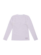 Top per bambina Monnalisa bianca a girocollo 17G605 7980 0001 MONNALISA 