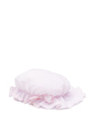 Cappello per neonata La Stupenderia rosa con fascia elasticizzata e corona piatta TBCP58 D33 LA STUPENDERIA 