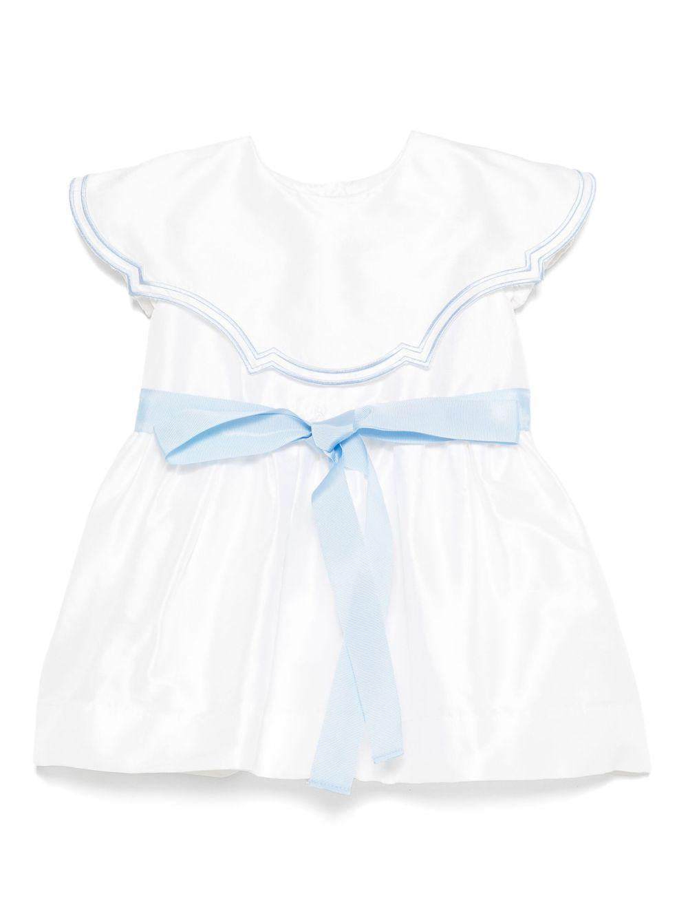 Abito per neonata JESURUM BABY Elettra bianco con dettaglio fiocco ELETTRA VAR.72 JESURUM 