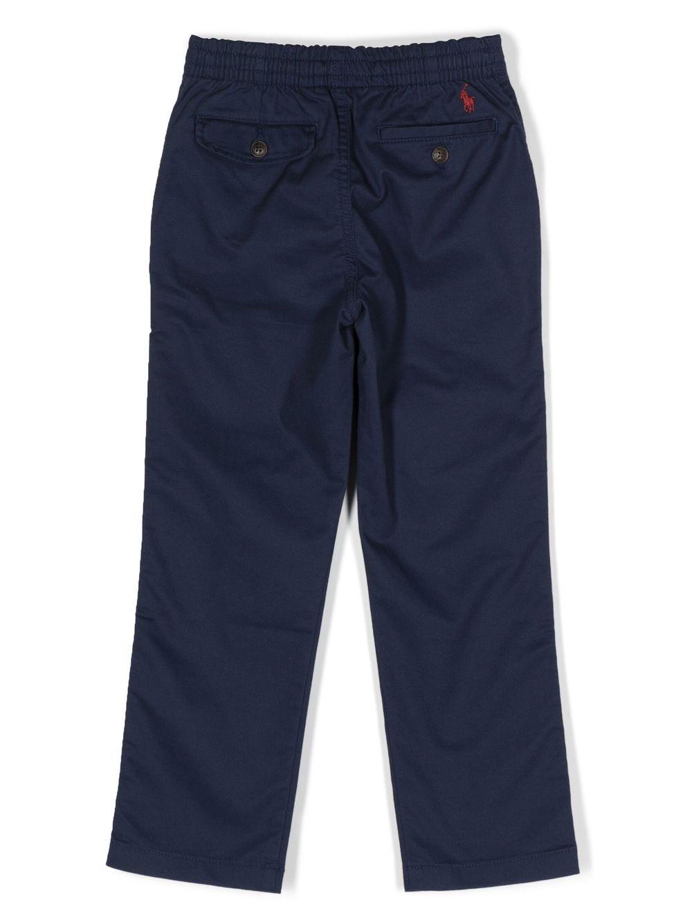 Chino per bambino POLO RALPH LAUREN KIDS blu elasticizzati 855803 002 Ralph Lauren kids 