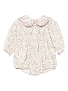 Tutina per neonata La Stupenderia bianca con decorazione floreale 1TBPG02 T26 LA STUPENDERIA 