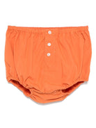Pantaloncini in cotone per neonata Bonpoint arancione con vita elasticizzata S05OBEW00001 037 BONPOINT 