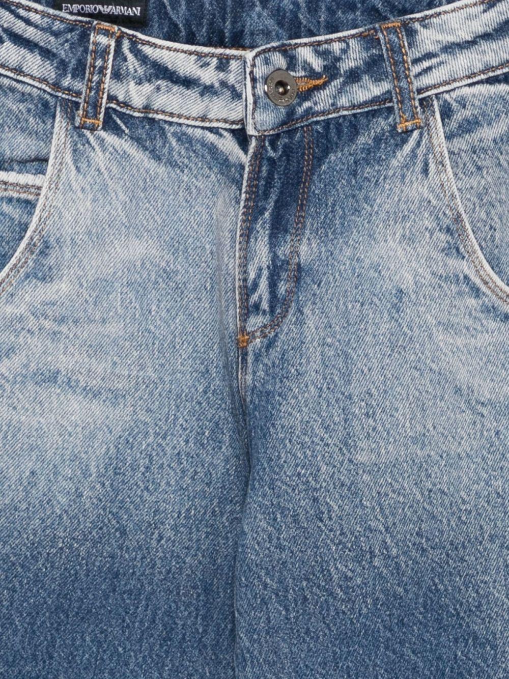 Jeans per bambino Emporio Armani Kids denim con lavaggio sfumato EB000527 AF16168 MB003 EMPORIO ARMANI KIDS 
