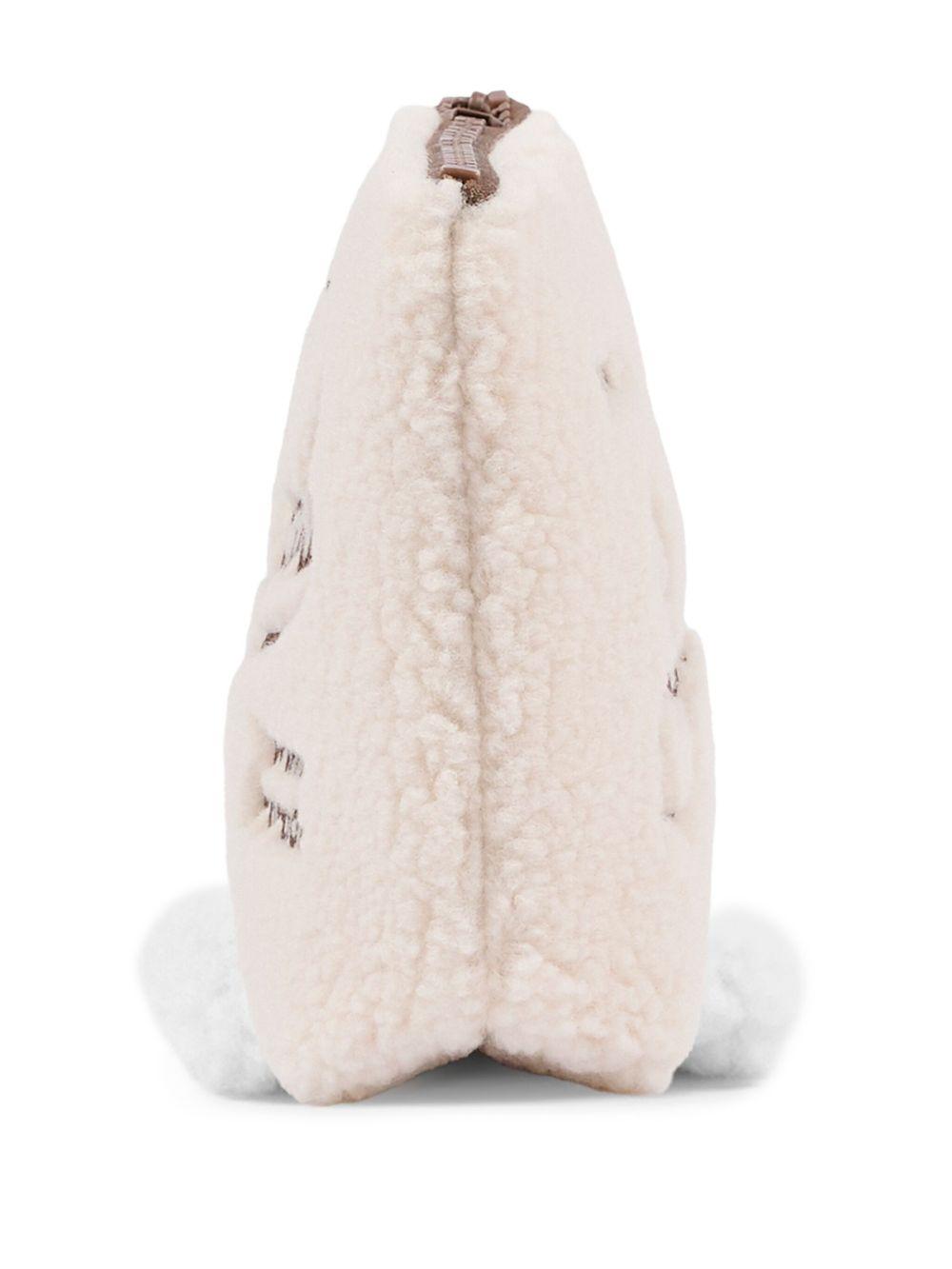 Clutch MC2 Saint Barth Kids beige con stampa logo ALI0023 01362I MC2 ST. BARTH KIDS 