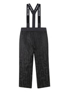 Salopette da neve per bambini The Marc Jacobs Kids nero con stampa W60658 09B THE MARC JACOBS KIDS 