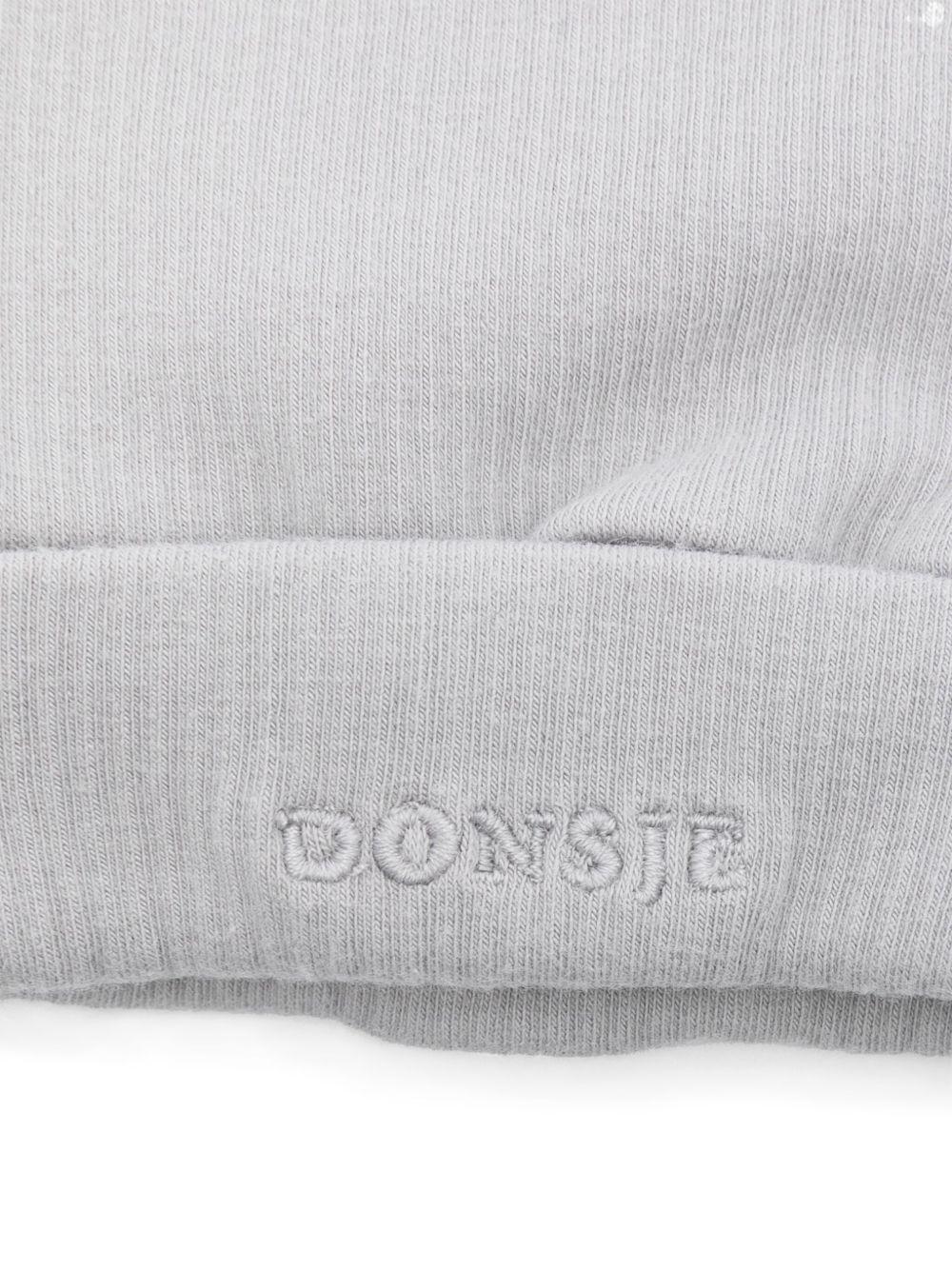 Cappello per neonato Donsje grigio con motivo con ricamo 3037904 00114 DONSJE 