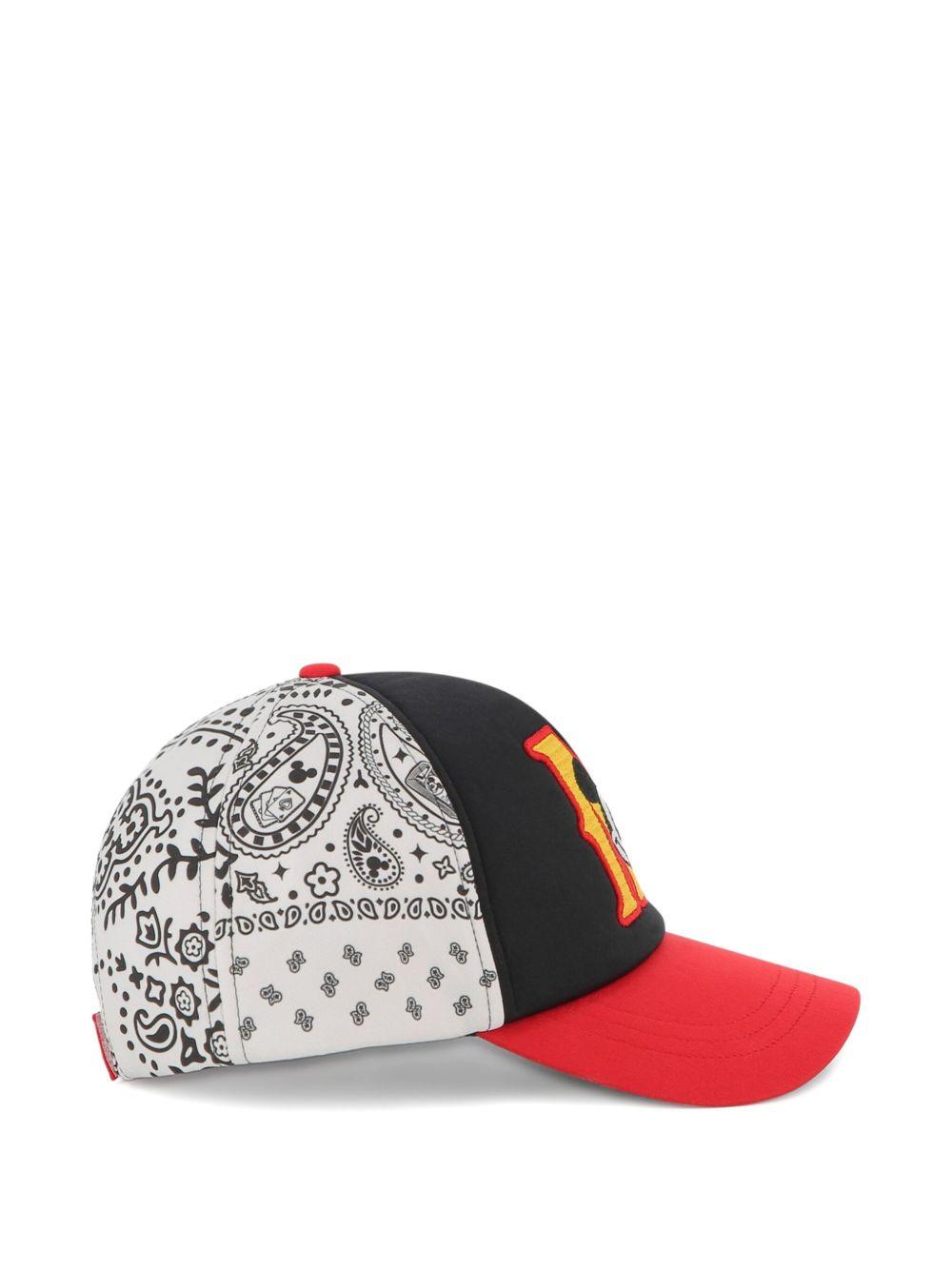 Cappello da baseball per bambino Marc Jacobs Kids x Disney Mickey Mouse multicolor con stampa bandana W60696 09B THE MARC JACOBS KIDS 