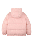 Giubbino per bambina Kenzo Kids color argento con logo sul davanti K61305 M54 KENZO KIDS 