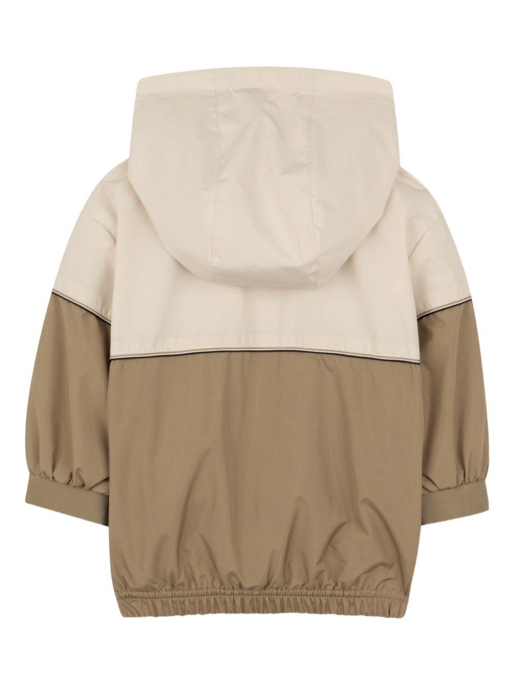 Giubbotto per neonato Boss Kids con cappuccio J52860 295 BOSS KIDS 