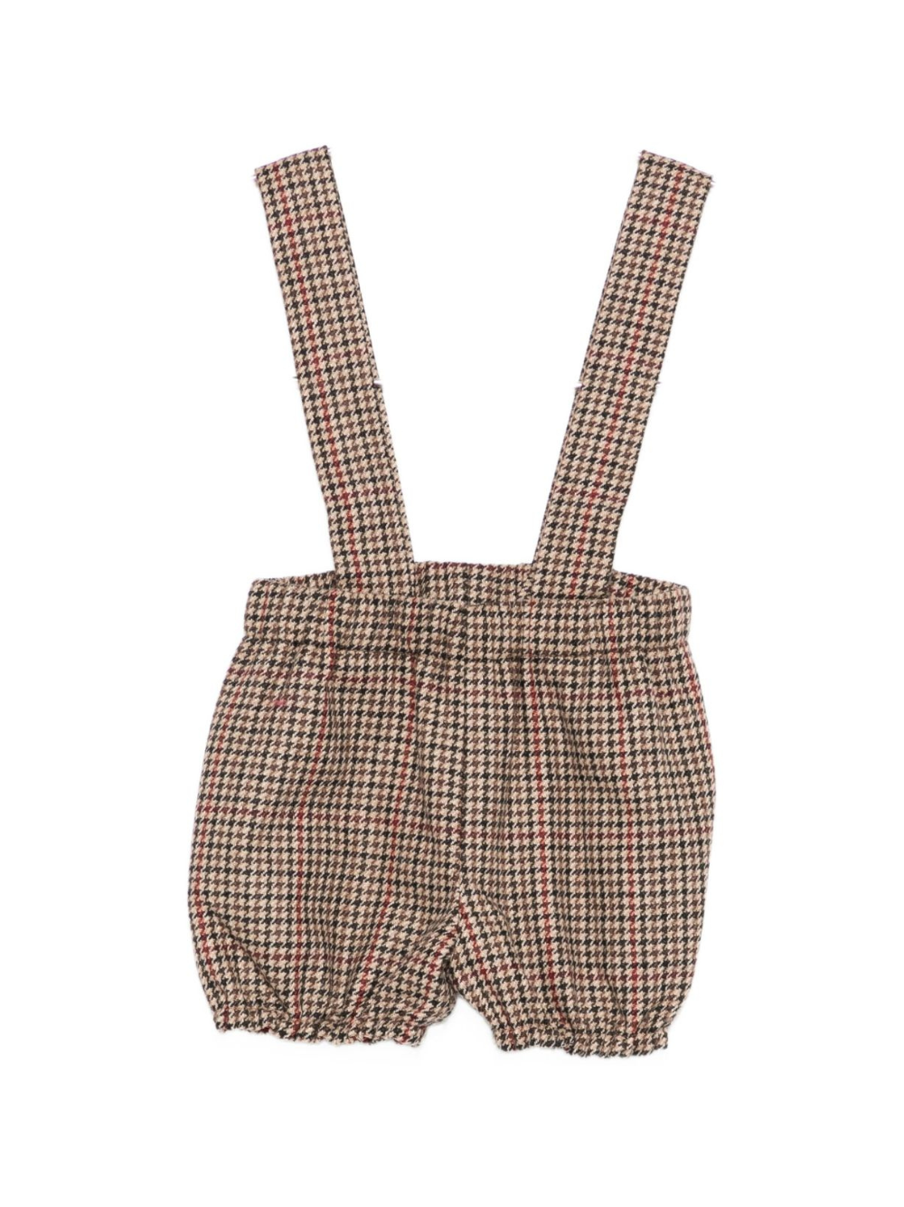 Shorts per neonata A'lapage marroni con bretelle OCCHIO DI TIGRE VAR.16 JESURUM 