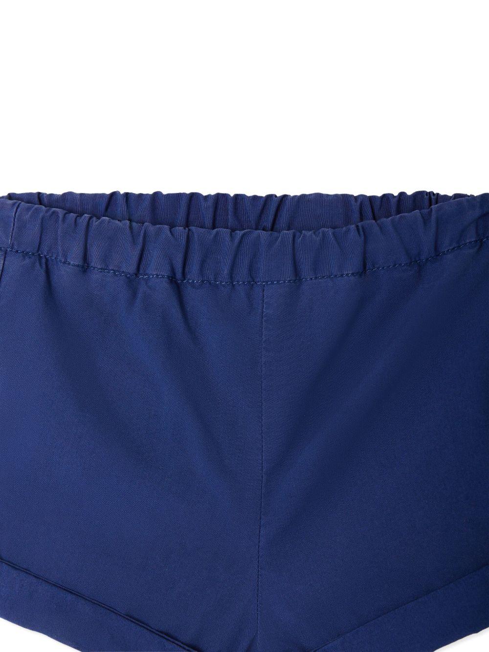 Shorts Ecady per neonata Bonpoint blu con tasca posteriore sagomata S05ZBEW00004 070 BONPOINT 