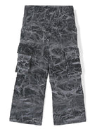 Pantaloni Patrick grigio per bambina con effetto stropicciato Douuod Kids DV6Q10 J0446 929 DOUUOD 