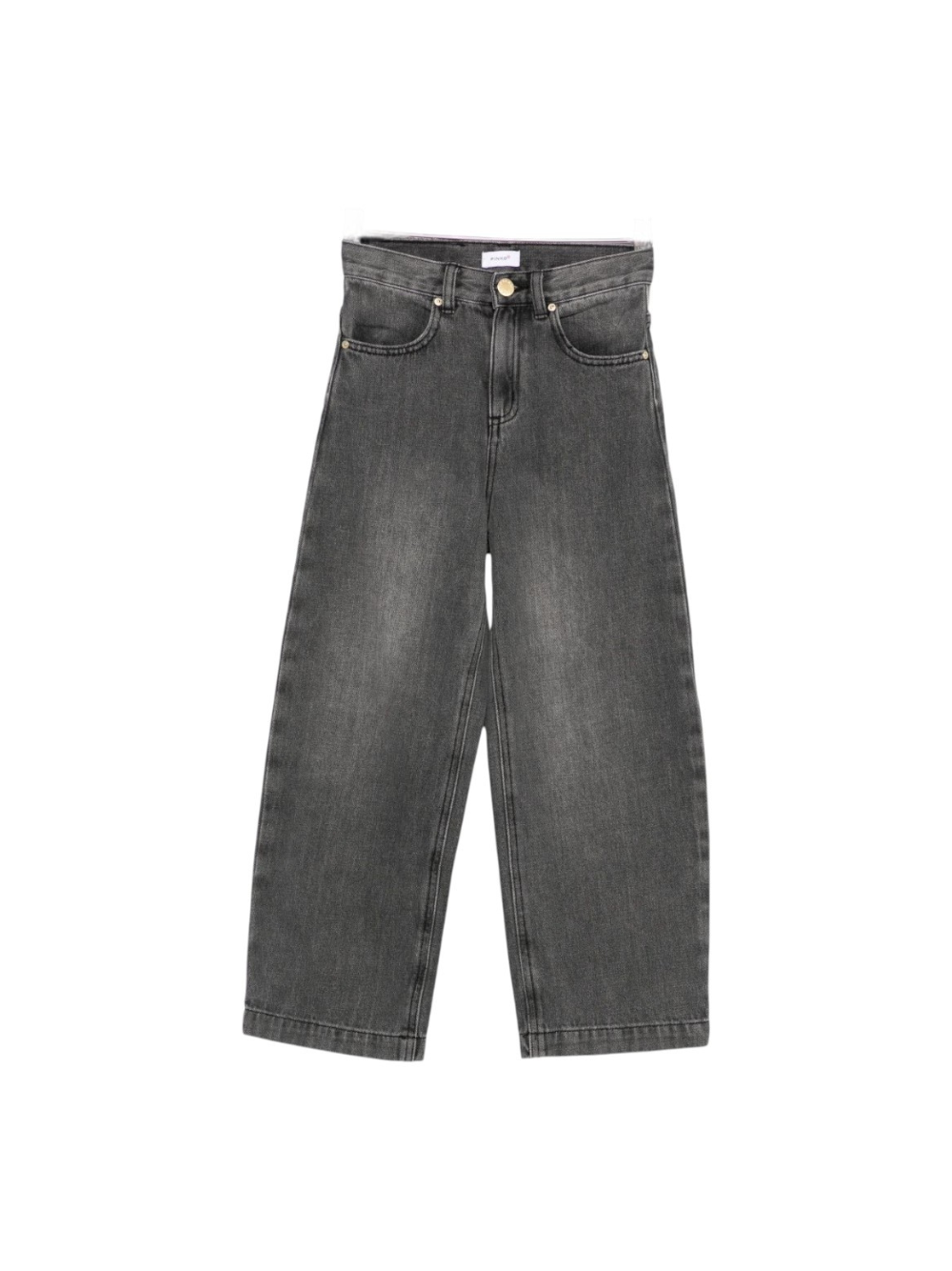 Jeans per bambina Pinko Kids grigi con logo sul lato posteriore KFPA022CDF017 D807 PINKO KIDS 