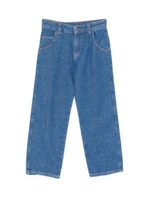 Emporio Armani Kids denim trousers with belt loops for boys