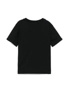 T-shirt per bambino Balmain Kids nero con stampa logo BW8P11 Z0116 930BC BALMAIN KIDS 