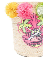 Borsa per bambina Billieblush beige con pompon U22037 499 BILLIEBLUSH 