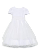 Abito per bambina Mariella Ferrari bianco con fiocco AT931 083 MARIELLA FERRARI 