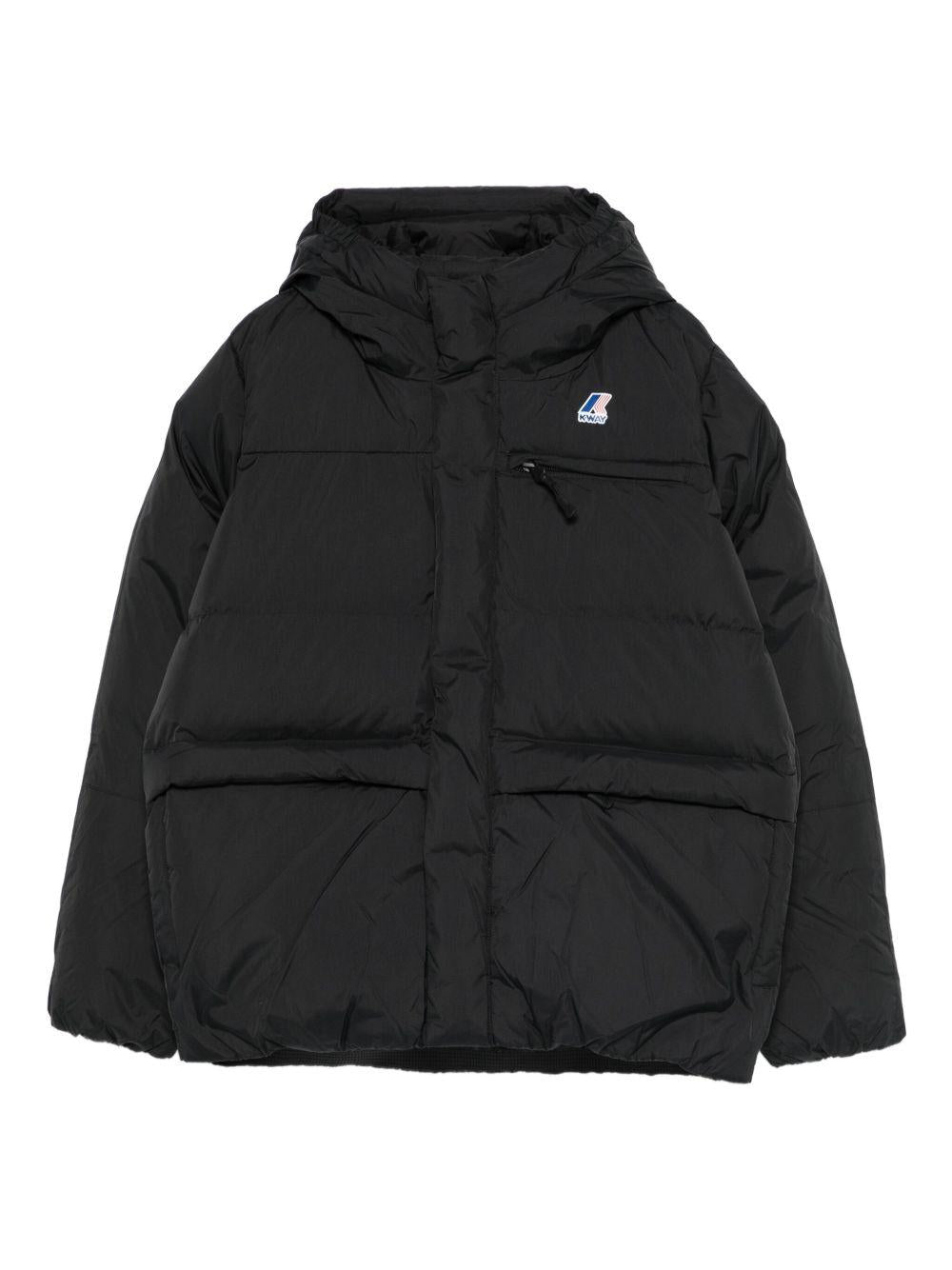 Giubbino Le Vrai 4.0 Aurele per bambini K-Way Kids nero con chiusura frontale nascosta K6141CW USY K-WAY KIDS 