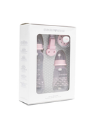 Set biberon e ciuccio per neonati Emporio Armani Kids rosa con stampa 407139 CC919 00372 EMPORIO ARMANI KIDS 