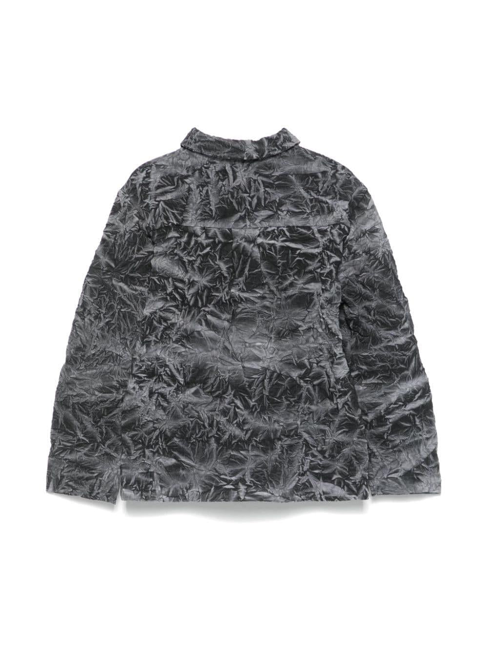 Camicia per bambina Douuod Kids grigio con effetto stropicciato DV5P30 J0446 929 DOUUOD 